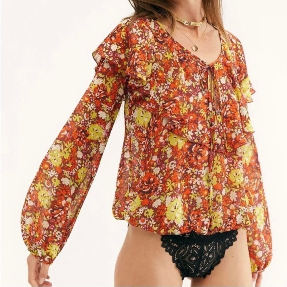 NWT Free People Say It To Me Bodysuit